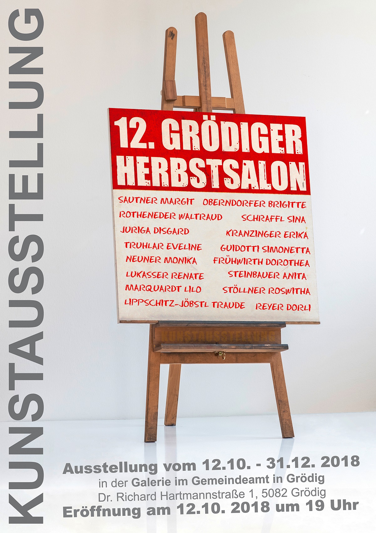 Plakat 12. Grödiger Herbstsalon