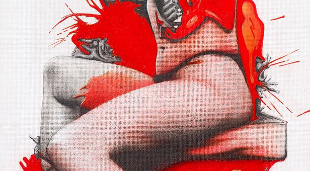 Die Fesseln der Farbe ROT