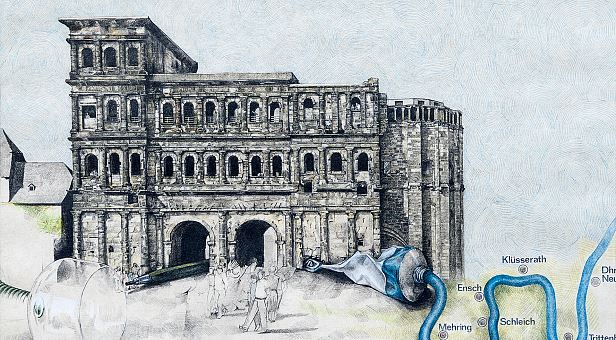 Die Suche nach dem Ausdruck der Porta Nigra