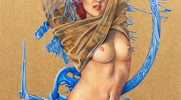 Vom Blau angestachelt