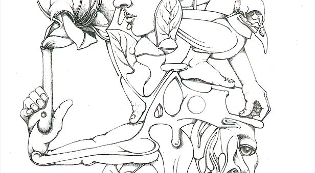 epigrammatische Zeichnung vom 22. 12. 2004