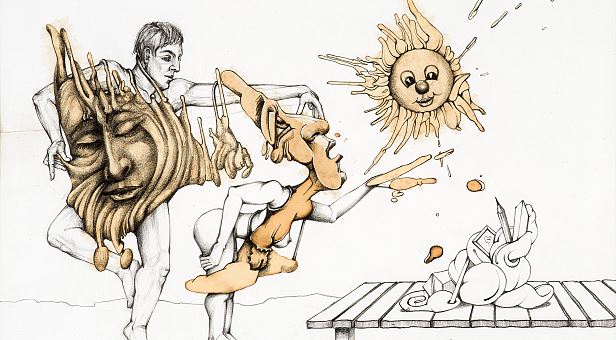 epigrammatische Zeichnung-2 vom 29. 10. 2004