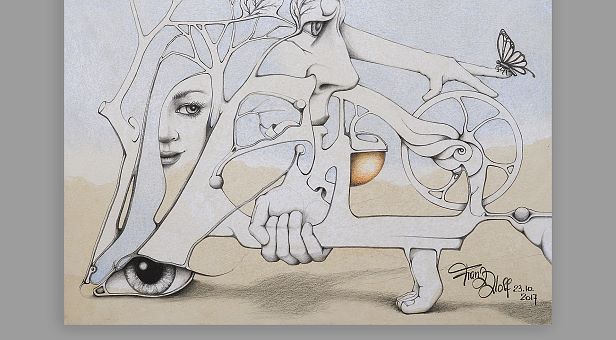 epigrammatische Zeichnung 23.10.2017