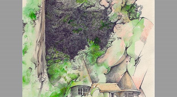 Ein Loch im Weinberg