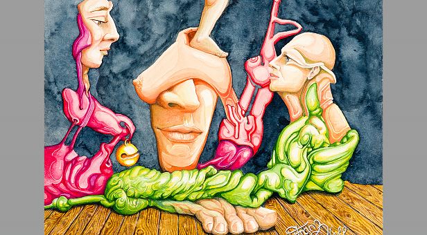 Voyeure des blinden Begehrens