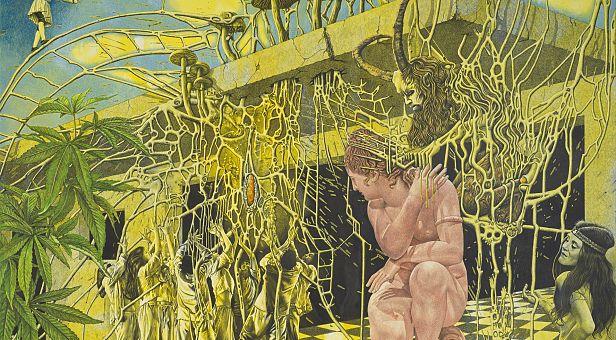 Neurographien eines Rausches